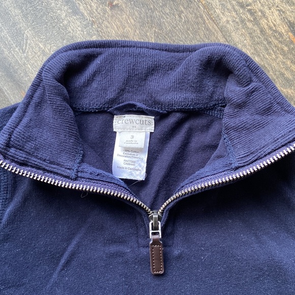 J. Crew Crewcuts Half-Zip Cotton Popover - Picture 2 of 4